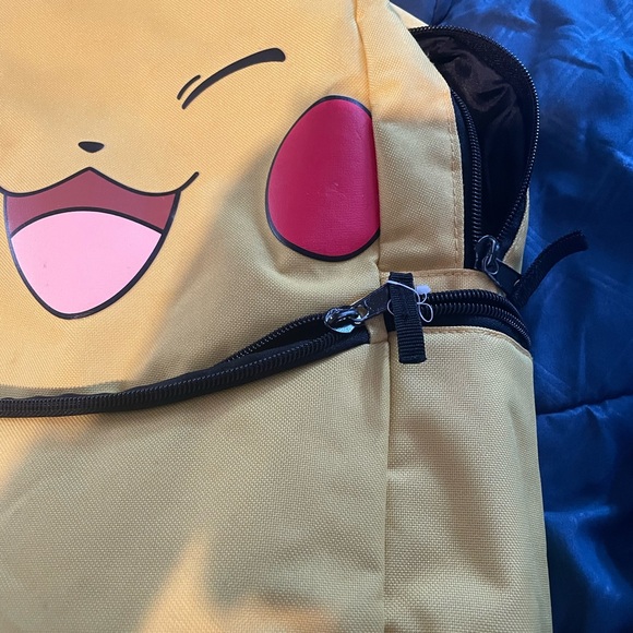 Yellow Pikachu Backpack - Picture 2 of 4